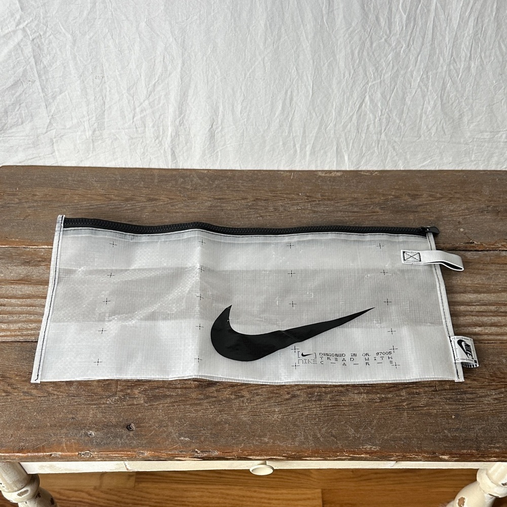 Nike Black and White Organizer Pouch